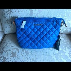 MZ Wallace Metro Scout Crossbody Bag Blue NWT